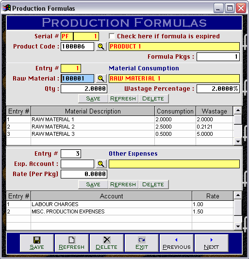 MBS General Production System