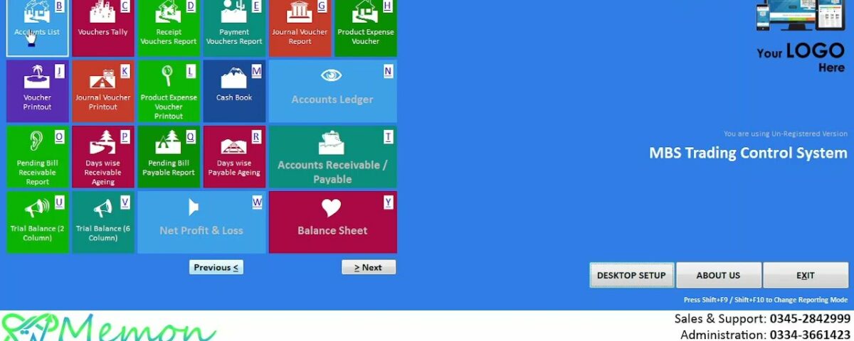 mbs trading control system
